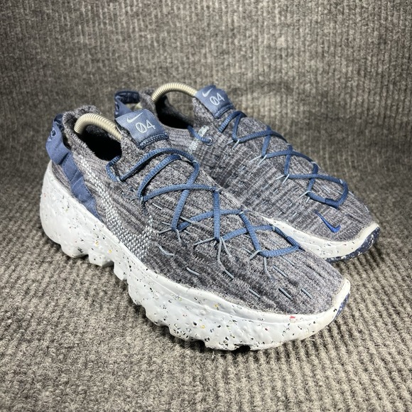 Nike Space Hippie 04 Men's Size 8 Gray Recycled Blue Running Shoes CZ6398-400 - Picture 2 of 11